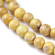 Brins de perles de jaspe impérial naturel X-G-I248-03B-3