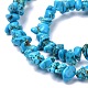 Natural Magnesite Beads Strands TURQ-P001-02A-03-2
