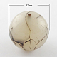 Ink Painting Style Round Resin Beads X-RESI-Q156-1-1