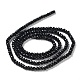Natural Black Tourmaline Beads Strands G-J400-C12-01-3