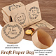 PH PandaHall 210pcs Mini Kraft Paper Bags ABAG-PH0001-43-4