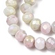 Brins de perles de verre plaquées à facettes X-GLAA-C023-02-A03-3