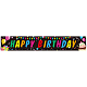 Полиэстер висит баннеры детский день рождения AJEW-WH0190-003-2