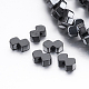 Non-magnetic Synthetic Hematite Beads Strands G-P341-16-6x3mm-1