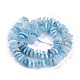 Chapelets de perles en aigue-marine naturelle G-I247-05A-2