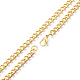 Men's 201 Stainless Steel Cuban Link Chain Necklace NJEW-N050-A06-5-45G-2