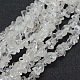 Natürlichem Quarz-Kristall-Perlen Stränge G-P332-43-1