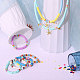 Эластичные браслеты и комплекты украшений с подвесками SJEW-SZ0001-005-2