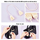WADORN 8 Colors Leather Tassel Tag FIND-WR0005-88-3