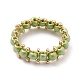 Round Glass Seed Beaded Finger Rings RJEW-JR00307-3