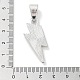 Подвески из сплава и страза ALRI-S001-04-3