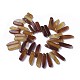 Dyed Natural Agate Beads Strands G-F595-G01-2
