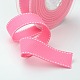 Grosgrain Polyester Ribbons for Gift Packings SRIB-I001-016-156W-1