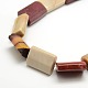 Rectangle Natural Mookaite Beads Strands G-P062-23-3