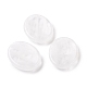 Oval Natural Quartz Crystal Thumb Worry Stone for Anxiety Therapy G-P486-03C-2