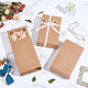 Geschenkboxen aus Kraftpapier zur Aufbewahrung von Schubladen CON-WH0095-56C-4