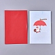Juego de sobres y tarjetas de felicitación navideñas emergentes 3d DIY-I029-05C-1