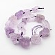Natural Raw Amethyst Beads Strands G-D833-21-2