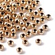 Perles remplies d'or jaune X-KK-G156-2.5mm-1-3