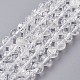 Crepitio naturale fili di perle di cristallo G-G945-13-8mm-1