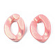 Rocíe anillos de enlace de acrílico pintadas MACR-S280-06A-03-2