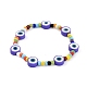 Perles de rocaille de verre étirer bracelets BJEW-JB06291-05-5