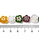 Ручной работы millefiori стеклянные бусины нитки LAMP-G164-03J-4