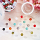 Sunnyclue 200pcs 10 Farben Nachahmung Edelstein-Acryl-Perlen für DIY-Armbänder DIY-SC0015-39-4