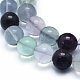 Natural Fluorite Beads Strands G-G823-03-12mm-3