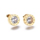 304 acero inoxidable diamante de imitación conjuntos de joyería SJEW-M097-04G-6