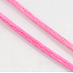 Makramee rattail chinesischer Knoten machen Kabel runden Nylon geflochten Schnur Themen NWIR-O001-14-2