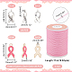 Ph pandahall 60 Uds. Amuletos de concientización sobre el cáncer de mama DIY-PH0009-75-2