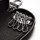 Shining Rectangle PU Leather Key Cases AJEW-M016-03-4