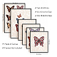 Superdant Schmetterlings-Wandkunstdrucke AJEW-WH0376-006-2