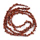 Natürliche rote Jaspis Perlen Stränge G-G0003-B09-3