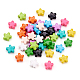 Pandahall 44Pcs 11 Colors Spray Painted Alloy Beads FIND-TA0003-02-1