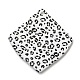 Leopard Pattern Opaque Acrylic Pendants SACR-P014-06A-1
