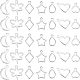 140 шт. 7 подвески из нержавеющей стали 304 STAS-CA0001-55-1