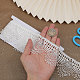 Polyester Lace Ribbons OCOR-WH0046-78B-3