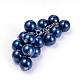 Imitation Acrylic Pearl Beads Grape Pendant KEYC-P029-02I-1