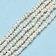 Fili di perle di perle d'acqua dolce coltivate naturali PEAR-F018-10-2