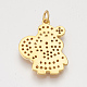 Brass Cubic Zirconia Pendants & Stud Earrings & Adjustable Rings Jewelry Sets SJEW-S043-01-7