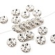 Messing Strass Zwischen perlen&nbsp;X-RB-A014-L8mm-01S-NF-1