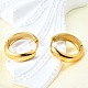 Серьги-кольца из нержавеющей стали 304 EJEW-V005-02G-02-5