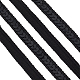 Блестящие кружевные ленты из полиэстера OCOR-WH0090-67D-1