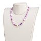 Heishi Perlenketten aus Fimo NJEW-JN03214-05-5