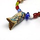 Colorful Lampwork Beaded Necklaces NJEW-K011-18-3