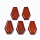 Природного красной яшмы кабошон G-N336-001A-1
