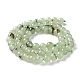 Brins de perles de préhnite imitation jade blanc naturel G-I299-F12-6mm-2