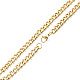 Herren-201 Edelstahl-kubanische Halskette NJEW-N050-A06-7-45G-2